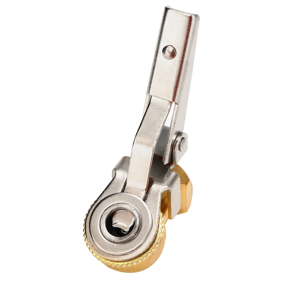 MAYITR 1/4" NPT Clip-On Ball Foot Auto Car Air Chuck 45 Degree Head Tire Tyre Inflator Fitting Kit
