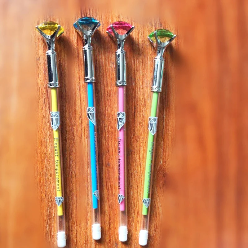 

4 Pcs/set Cartoon Colorful EXO Ballpoint Pen Anime Doll EXO Black Ink Gel Pen School Stationery Supplies