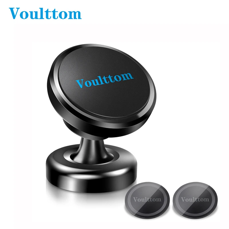 

Voulttom Magnetic Cell Phone Holder in Car Universal 360 Rotation Phone Stand for iPhone Samsung Huawei Xiaomi