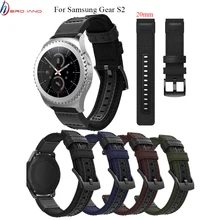 Нейлоновый ремешок для samsung Galaxy Watch 42 мм Active 2 44 мм 40 мм SM-R820 R830/Active 2 Band Браслет gear S2 спортивный ремешок для часов