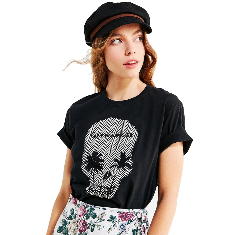 

Black Tshirt Women Summer Gothic Vintage Fashion Cotton Aesthetic Tumblr Feminist Vegan Streetwear Harajuku T Shirt Plus Size