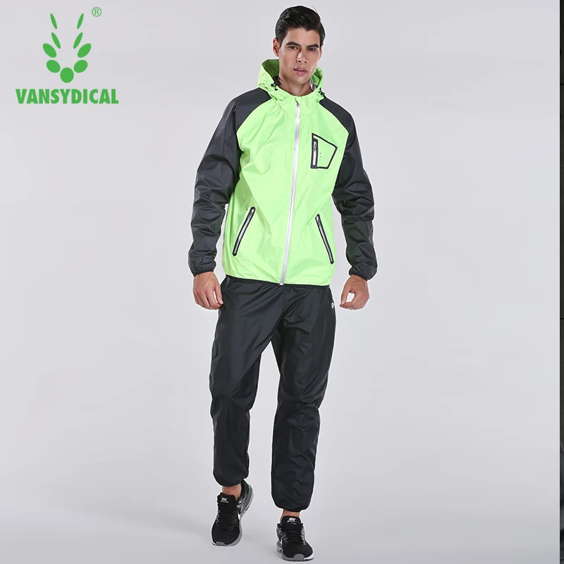 Vansydical,, спортивные комплекты, мужские тренировочные костюмы для бега, куртки с капюшоном на молнии и штаны, комплект, спортивный костюм, комплект Sunna