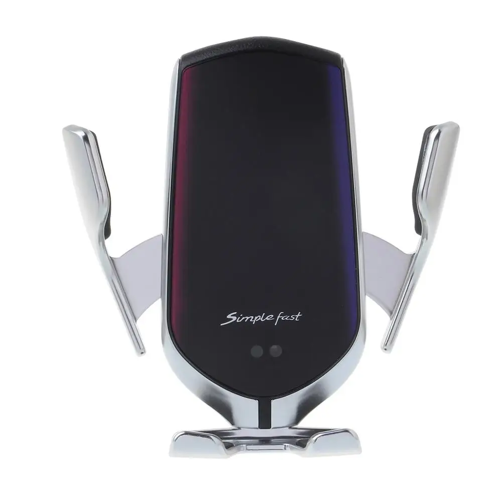 

Smart Automatic R1 Infrared Sensor Car Wireless Charger Holder Clamping Mount for iPhone Galaxy Samsung Xiaomi Mobile Phone Brac