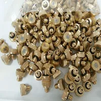 20 PCS/Lot Outdoor Cooling System Brass Misting Nozzles 0.1/0.2/0.3/0.4/0.5/0.6/0.7mm 2