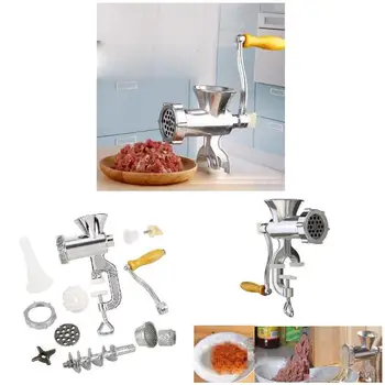 

Manual Meat Grinder & Sausage Stuffer Meat Grinder Mincer Pasta Maker Crank can CSV