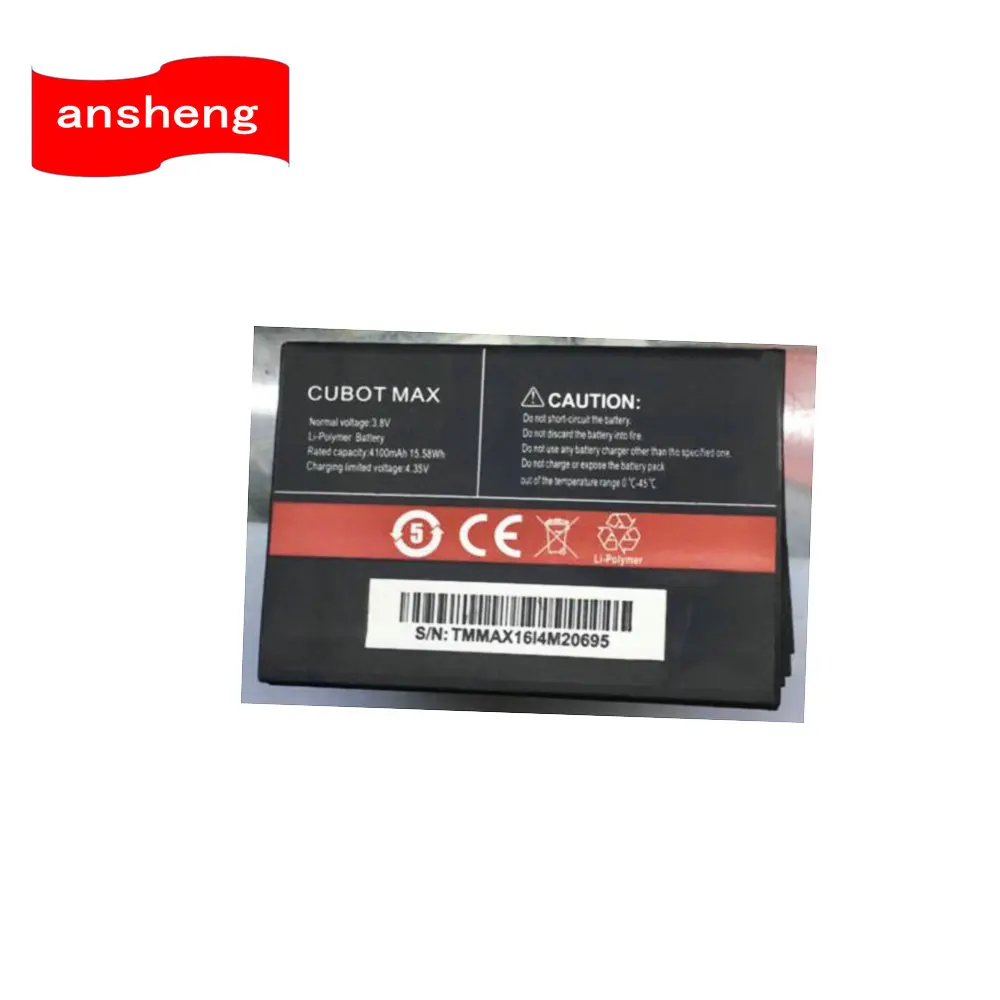 

High Quality 4100mAh MAX battery for Cubot MAX Smartphone