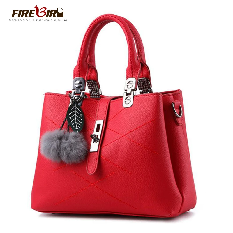 

2017 women leather handbags FIREBIRD Famous brand design ladies handbags Elegant lady Tote small Messenger bag high quality FN48