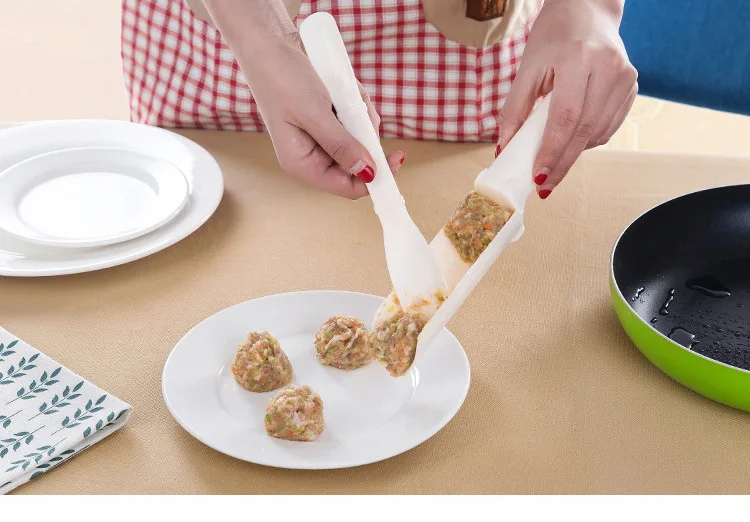 Набор из 2 предметов DIY Meatball Maker Fish Ball meatbills кухонная посуда набор кухонные Инструменты гаджет аксессуары(4 шт