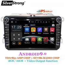 SilverStrong 2Din IPS ANDROID9.0 DVD Dell’automobile per il VW Android per Volkswagen Passat per per il Golf per Polo/Octavia radio per Skoda 801