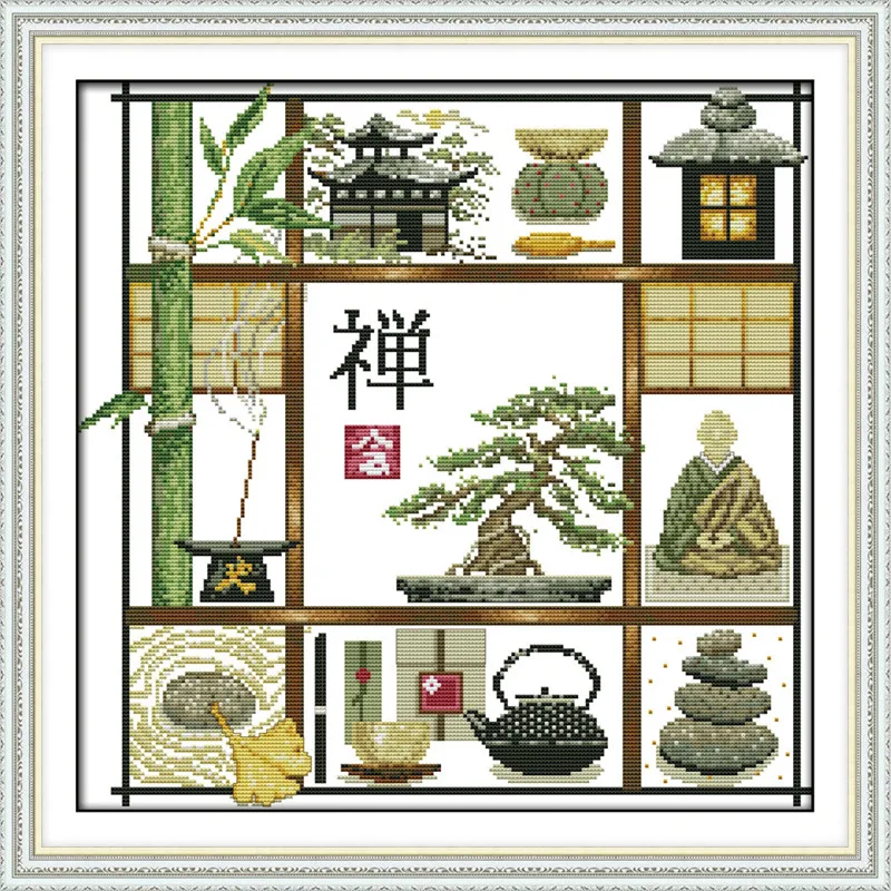 Aliexpress.com : Buy Buddhist (2) DMC Cross Stitch Pattern ...