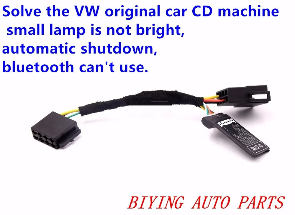 

INSTALL RCN210 UPGRADING CONVERSION CABLE With CanBus Gateway emulator Simulator For Polo