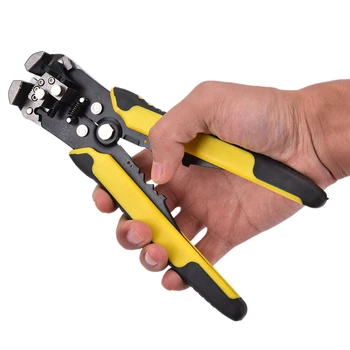 

Peeling Multifunctional Pliers Automatic Adjustable Cable Wire Stripper Plier Self Adjusting Crimper Terminal Crimping Tools