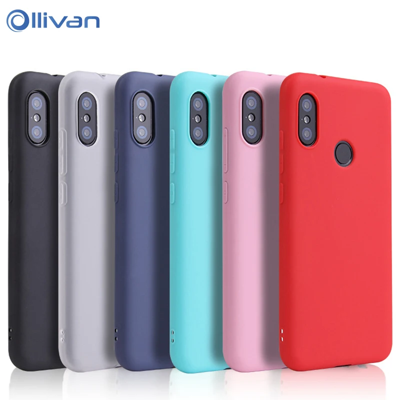 

Original Candy Color Case For XiaoMi Mi 9 8 se A1 A2 Lite XioMi Mi8 Mi9 8Lite RedMi 6 6A Note 5 6 7 Pro Silicone Soft TPU Cover