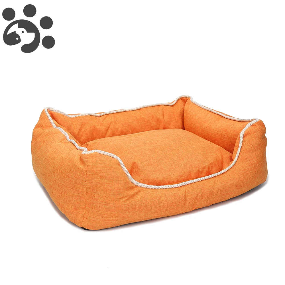 Best Dog Pet Beds Sofas Waterproof Bottom Durable Removable Cover Dog Bed Breathable Soft Small Medium Dogs Cat Pet Dogs Bed BD0068