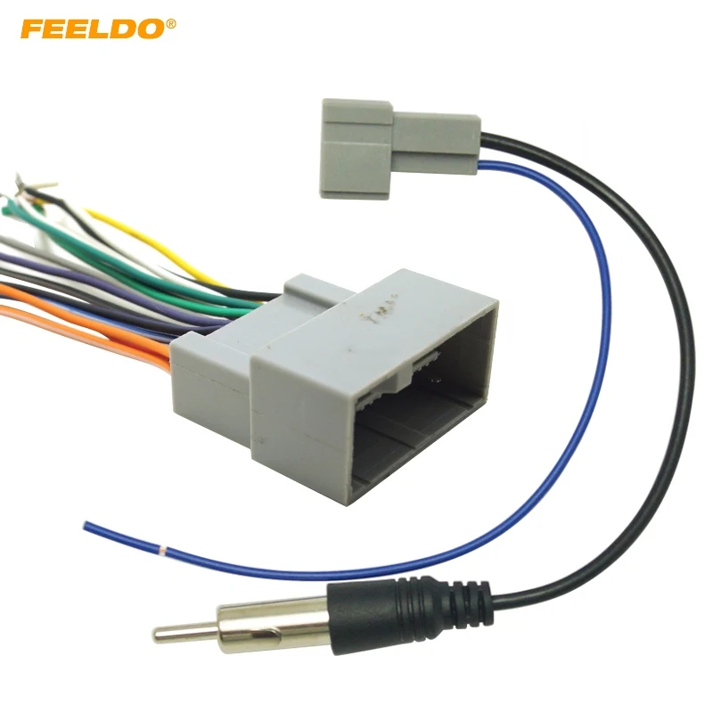 Feeldo 5set Car Radio Audio Stereo Amplifier Interface