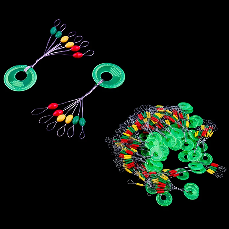 100 набор(600 шт) Красочные оливки и цилиндрические пробки для бобов рыболовные снасти точное позиционирование Поплавковый соединитель s m l