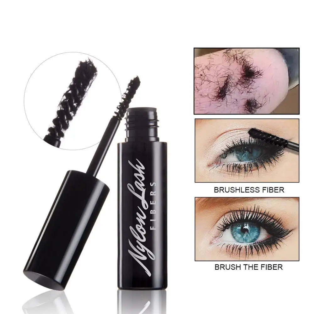 

eyelashes makeup cosmetics mascara fiber grafting long thick dense long curling lasting waterproof not blooming
