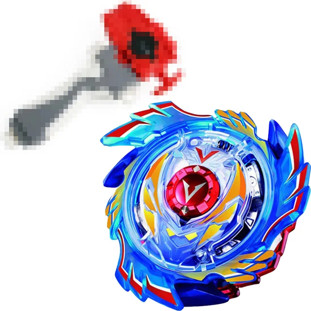 B-X TOUPIE BURST BEYBLADE Spinning Top God Valkyrie / Genesis Valtryek  STARTER w/ Launcher B-73 + Hand Grip + Launcher 1