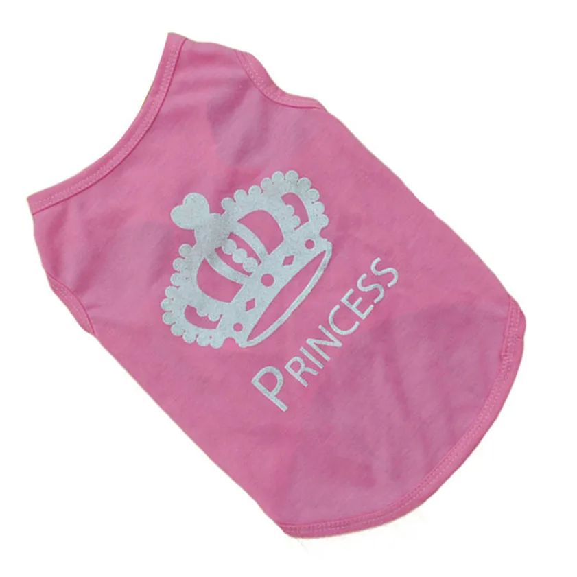 

Dog Vests New Fashion Puppy Summer T-Shirt Small Dog Cat Pet Clothes Vest T Shirt WH xl