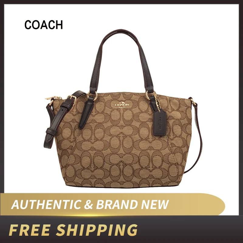 Мини-сумка через плечо Kelsey с надписью Coach Outline F27580