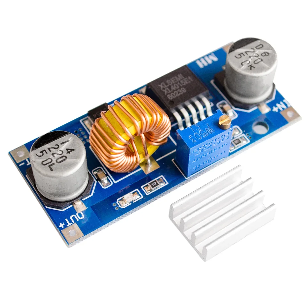 5A 75 W XL4015 DC 5 36 V 1 2 32 понижающий преобразователь Питание замыкания модуль высокой
