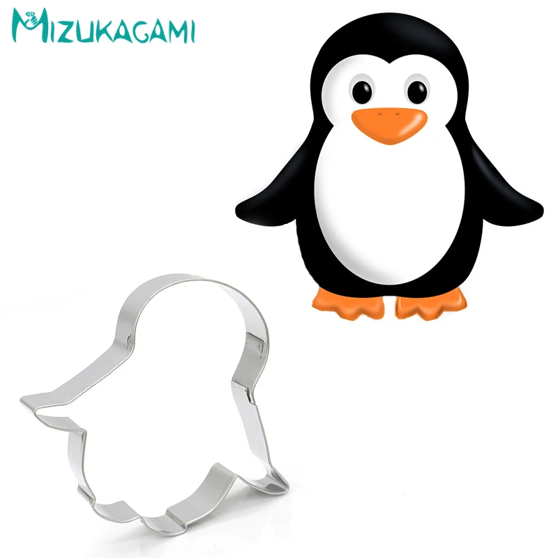 

New Cookie Cutter Cute Penguin Shape Cake Cutting Biscuit Mold DIY Kitchen Baking Tools MS-00188