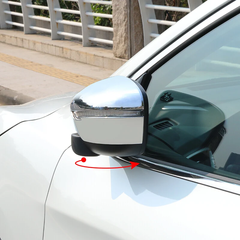 For-Nissan-Pathfinder-2019-ABS-Chrome-Car-rearview-mirror-cover-frame-Cover-Trim-car-accessories-styling (1)