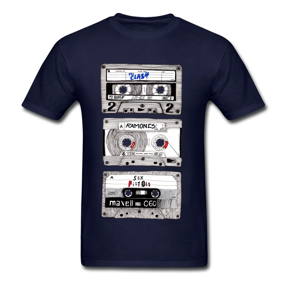  Mens T Shirt k7 Punk Mix Normal Tees 100% Cotton Round Collar Short Sleeve Fashionable Top T-shirts Summer Wholesale k7 Punk Mix navy