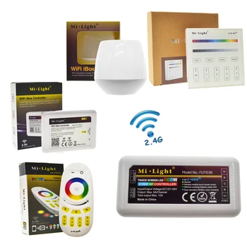 

Mi Light RGBW LED Controller RF 2.4G / Wifi Remote Control DC12-24V for RGB RGBW LED Strip