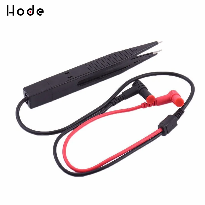 

Digital Multimeter smd inductor test clip probe Tweezers for Resistor Multimeter Capacitor