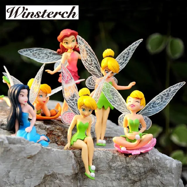 Special Price 6pcs/Set Christmas Kids Gift Tinkerbell Dolls Flying Flower Fairy Children Animation Cartoon Toys Girls Dolls Baby Toy RT016 Special Price 6pcs/Set Christmas Kids Gift Tinkerbell Dolls Flying Flower Fairy Children Animation Cartoon Toys Girls Dolls Baby Toy RT016