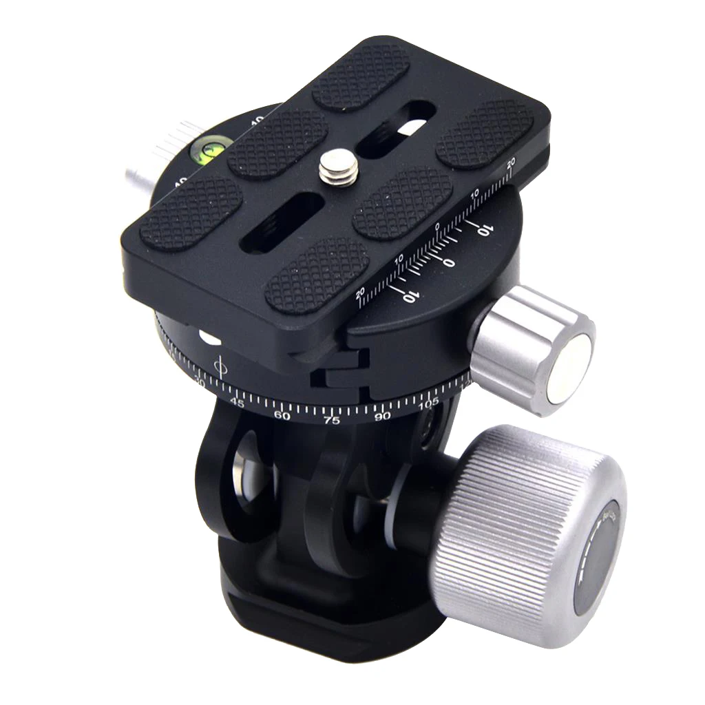 

VELEDGE Panoramic Tilt Ball Head with Quick Release Plate for Monopod Tripod