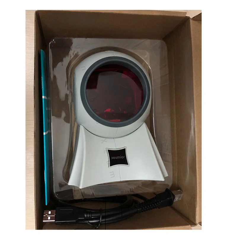 20 Lines USB/RS232/PS2 Desktop Omnidirectional 1D Laser Barcode Scanner POS Barcode Reader for Retail Store/Supermarket SM-8120