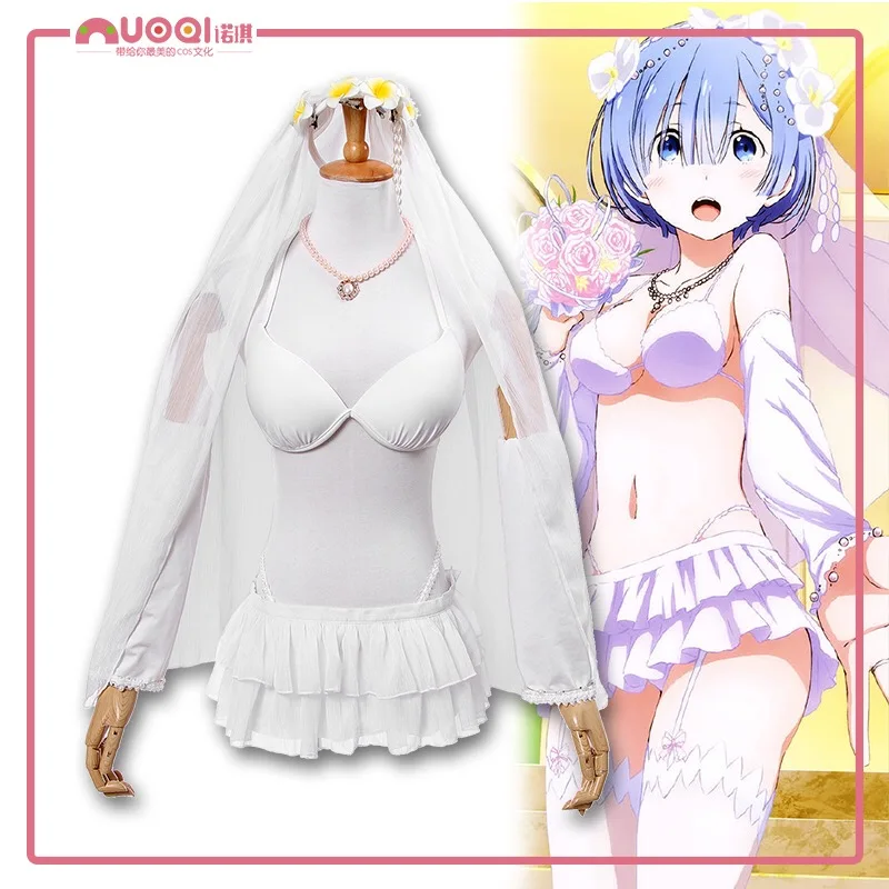 

[STOCK] 2017 Anime Re:Life In A Different World From Zero Rem Sexy Swimsuit Cosplay Costume For Halloween Free shipping New