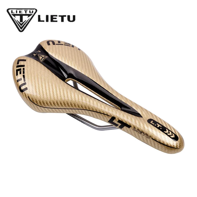 Велосипедное седло LIETU MTB велосипедное нескользящее сиденье PV кожаное переднее