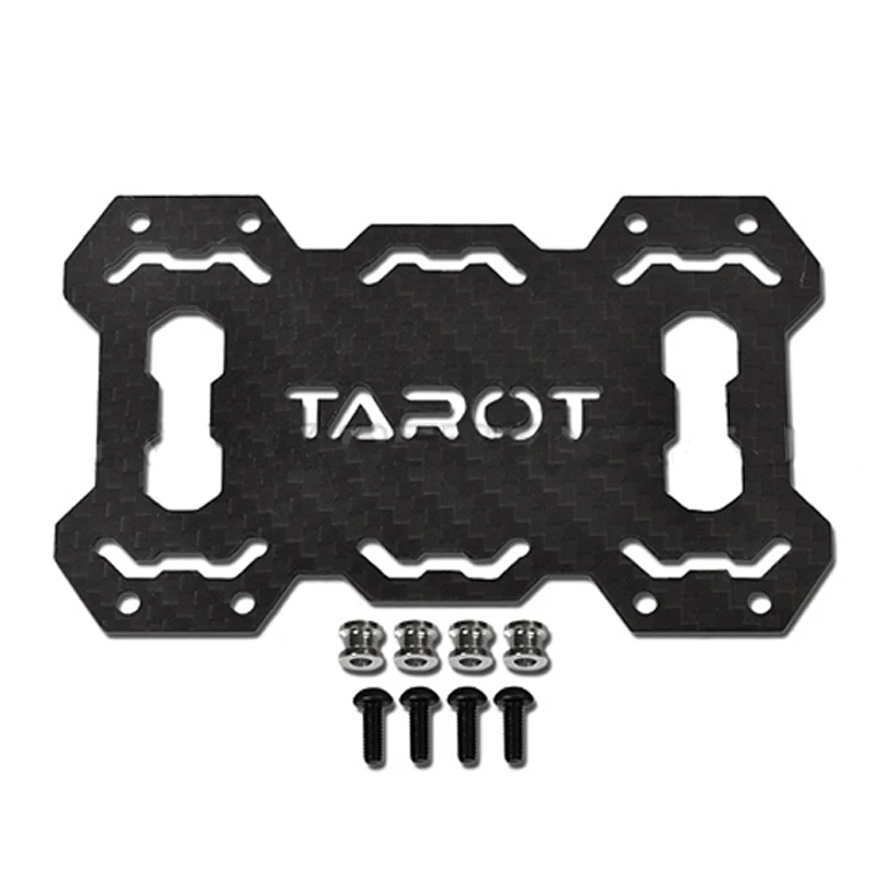 hexacopter tarot 810/960 carbon fiber battery mount plate t810 rc drone helicopter drones profissionais | Игрушки и хобби