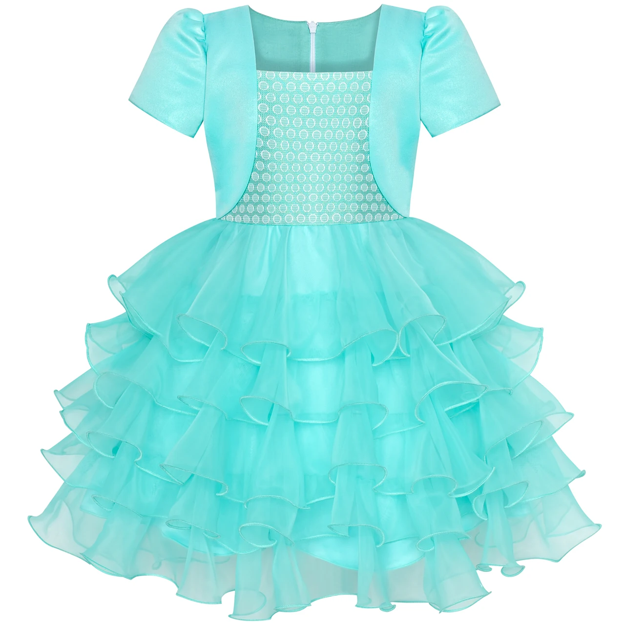 turquoise sundress