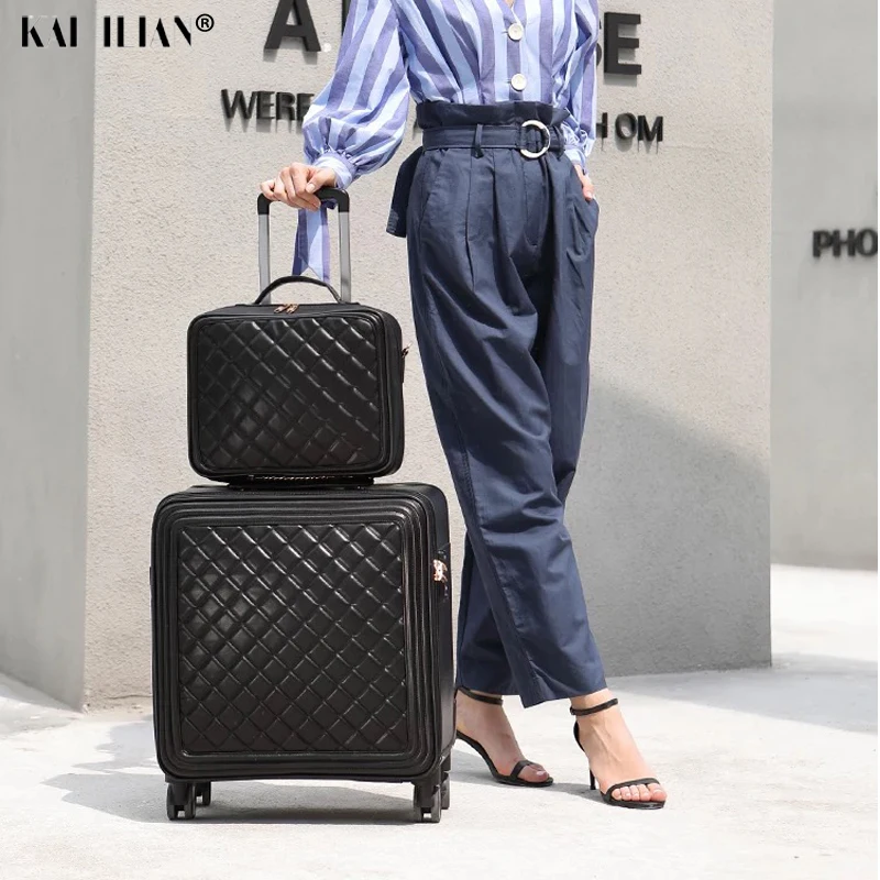 women's spinner briefcase