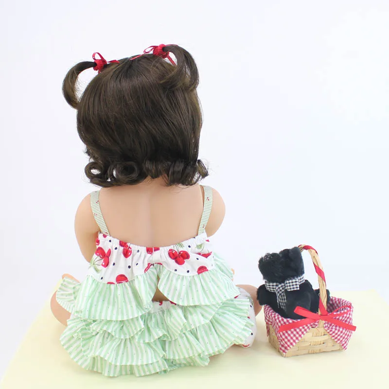 BZDOLL эксклюзивные 55 см силиконовые виниловые реборн Детские Куклы Игрушки для девочек уникальный Новорожденный Bebe живой младенец подарок на день рождения