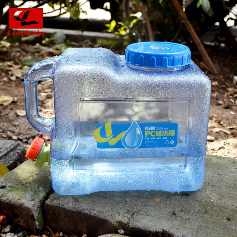 Ведро для воды из поликарбоната удобная складная бутылка пешего туризма и
