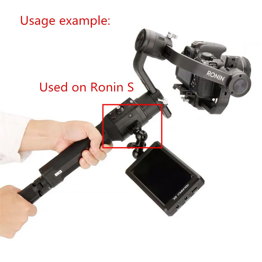 Jadkinsta для DJI Ronin S аксессуар Gimbal видео монитор Расширение адаптер Монтажная