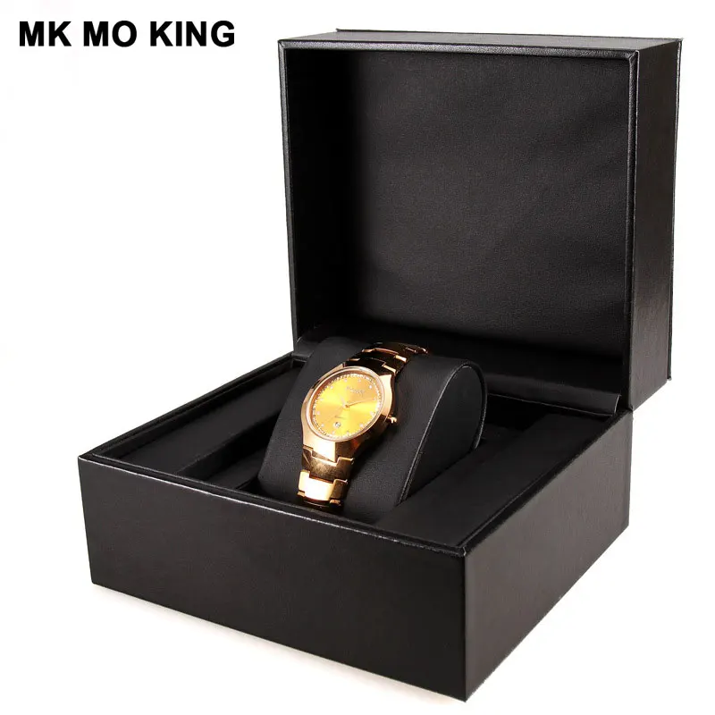 Лучшая бумага, роскошная брендовая Подарочная коробка для dw, часы-браслет для мужчин и женщин, деревянная коробка