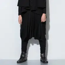 Весенние модные хлопковые шаровары, Мужская юбка, брюки, pantalones hombre, брюки карго для мужчин, pantalon homme