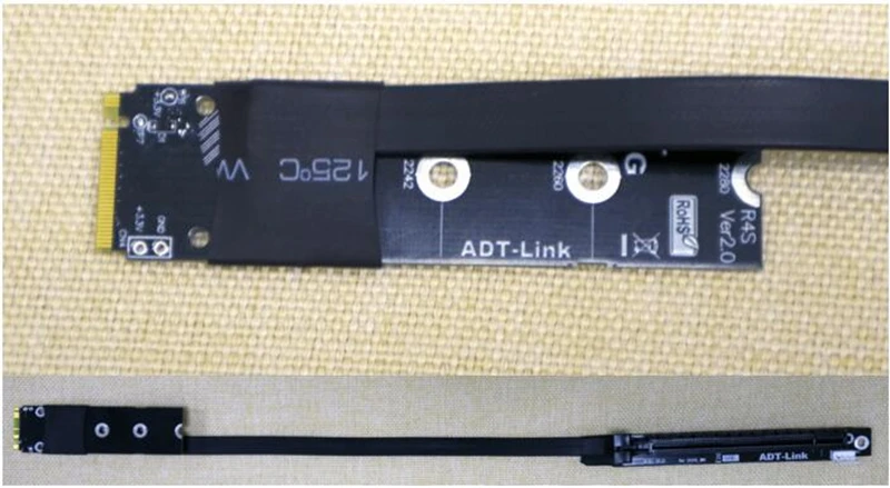 Новинка 2018 M.2 NVMe до 1 PCIE 3 0x1 графическая карта для майнинга брикет M2 PCI E 1x AMD или Nvidia