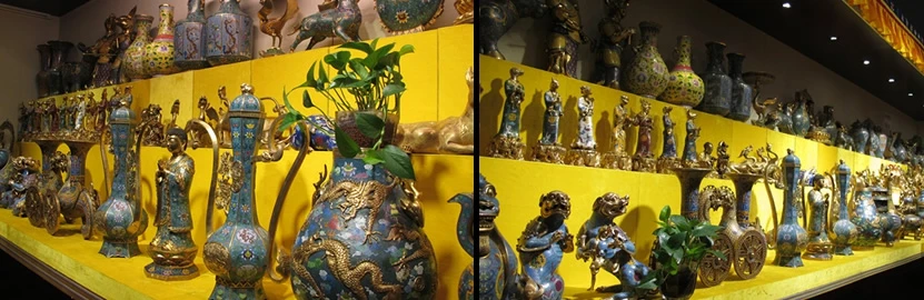 16 Китайская красная бронза Медь Feng Shui злой собака статья кайлинь лев статуя KIRIN пара