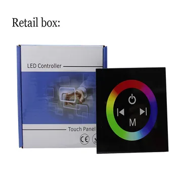 

Factory direct led colorful lights with controller full touch panel rgb controller light bar lighting controller