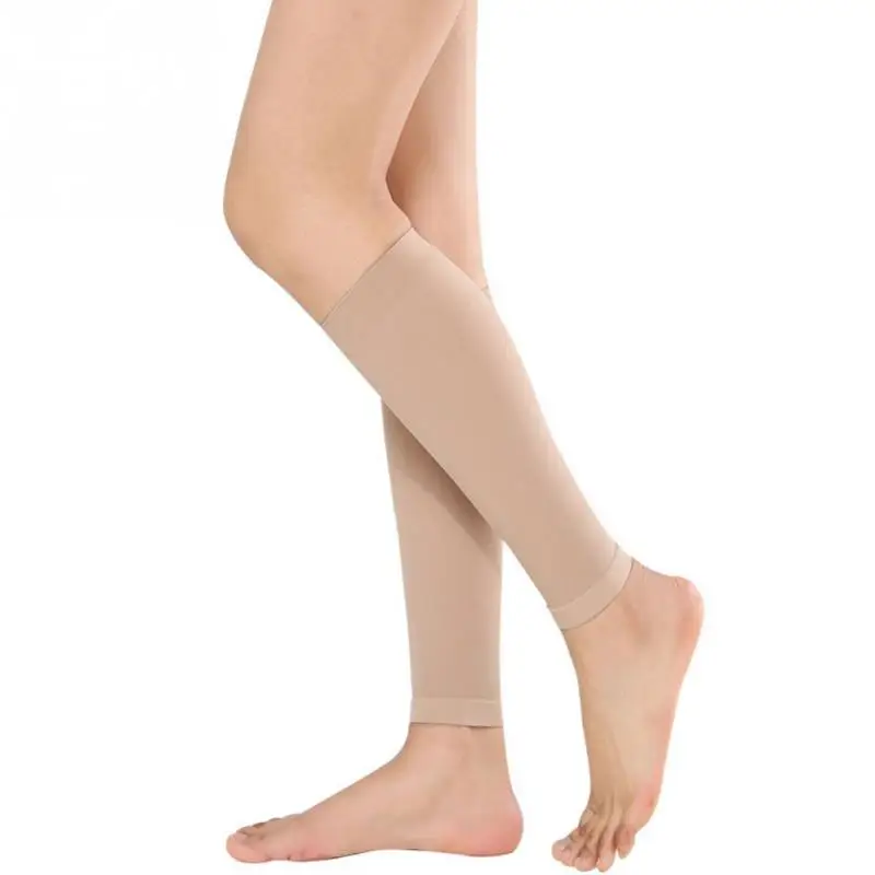 Compression Leg Sleeve Relieve Varicose Veins Circulation Compression Slimming Stovepipe Sport Legwarmers Women Knee Warmer