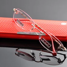 = CLARA VIDA = GRACE женские роскошные очки для чтения без оправы в стиле королевы+ 1+ 1,5+ 2+ 2,5+ 3+ 3,5+ 4