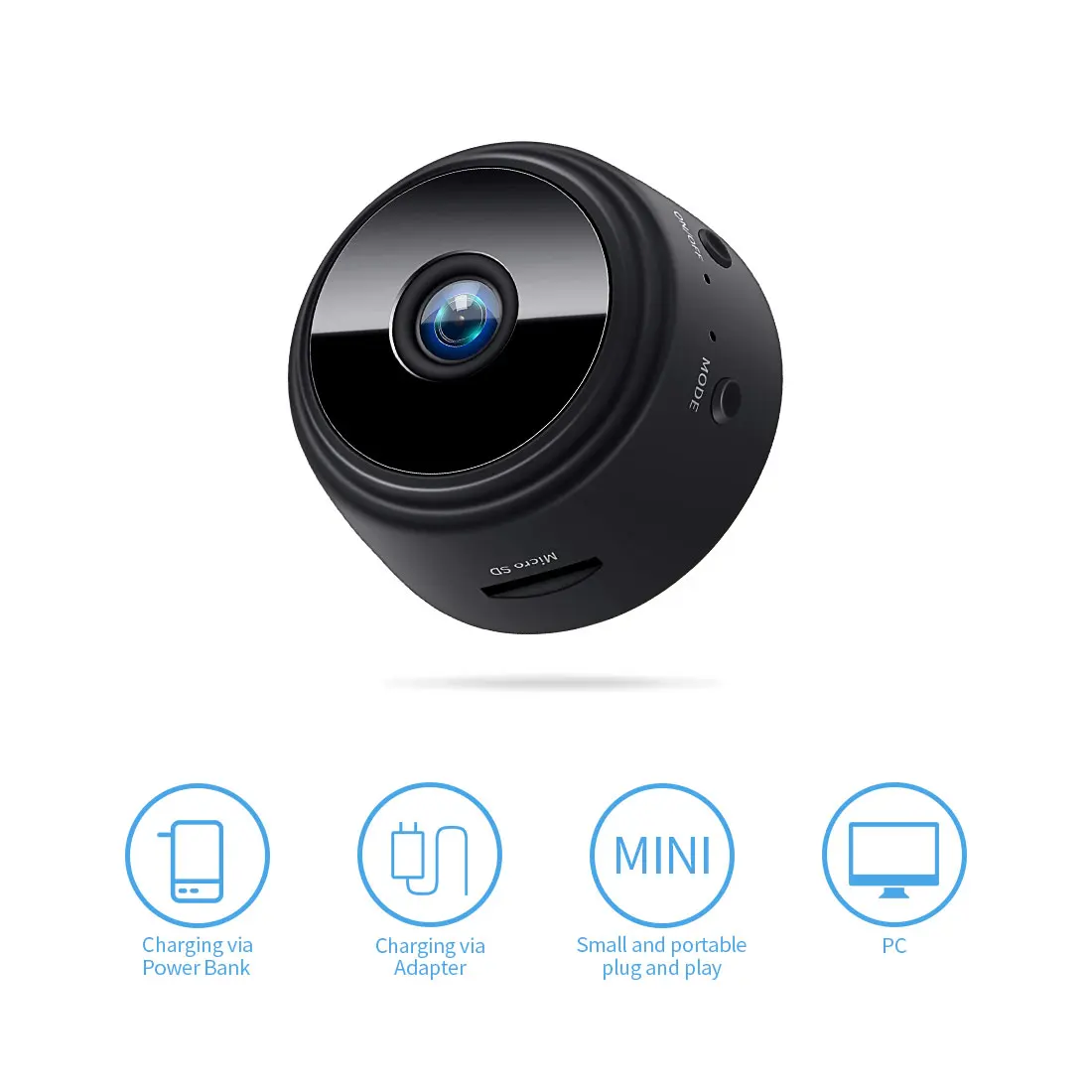 WNK 1080 P HD WiFi мини ip камера Встроенная батарея беспроводная безопасности