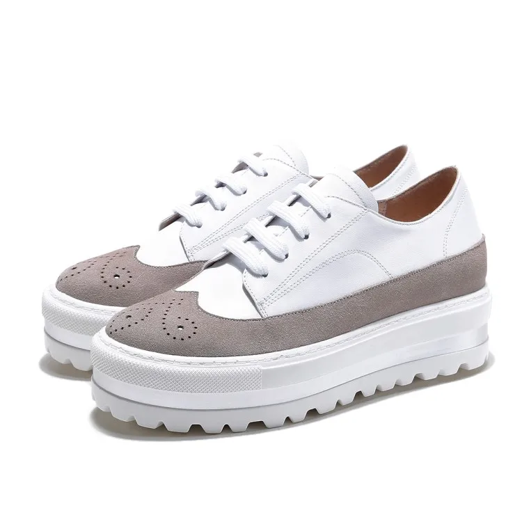 Cuero Real Moda Ocio Mocasines Casuales Pisos {zorssar} De Vaca Mujer Zapatos Nueva blanco Blancos Negro 2017 qIw1pA
